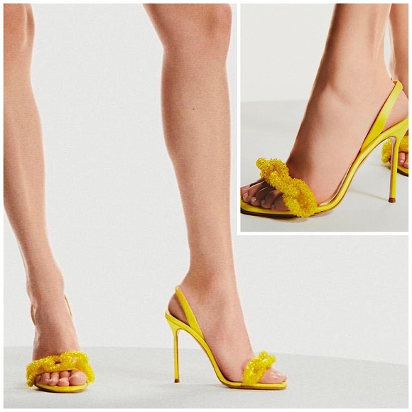 New AQUAZZURA Chain Of Love Sandal 105 39.5 $1,295 - Picture 2 of 13